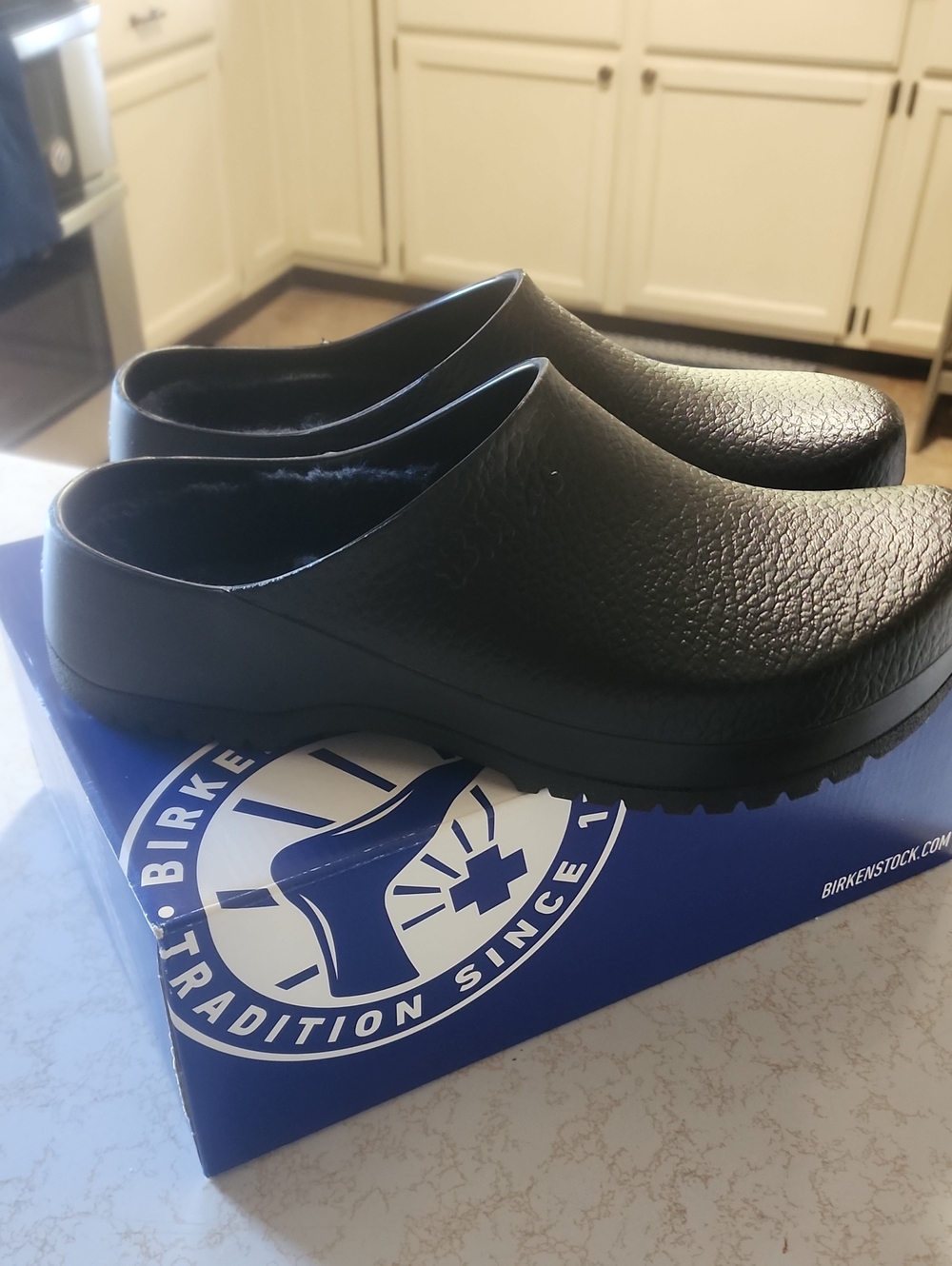 Birkenstock Womans Black Professional Slip-On Clog
